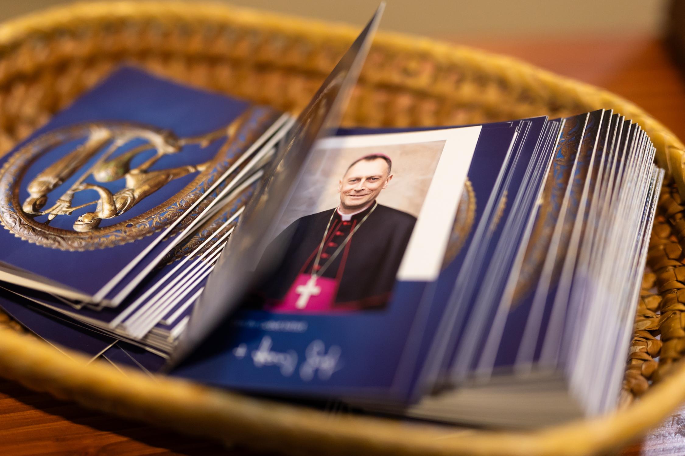 Gebetsbildchen Amtseinführung Erzbischof Herwig Gössl