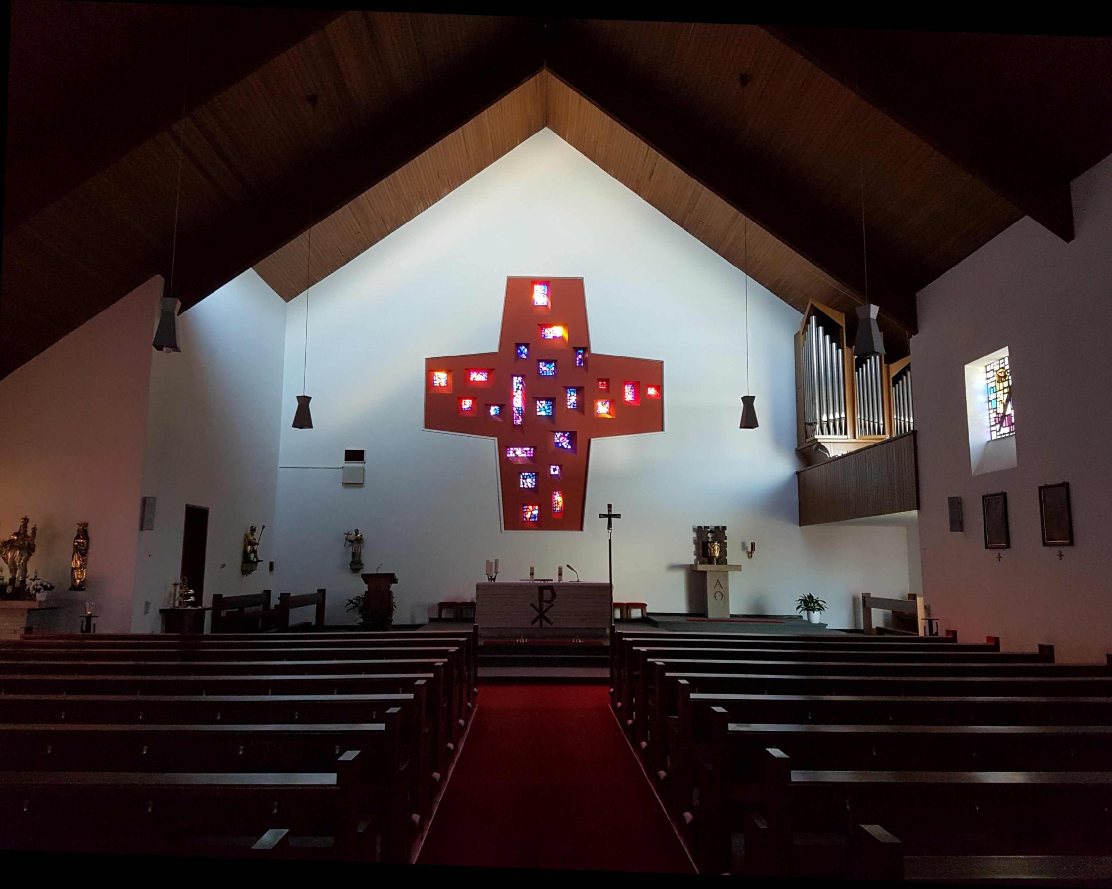 Kirche Innenraum Hirschfeld