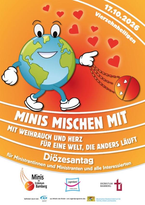 Flyer Diözesantag der Ministranten 2026